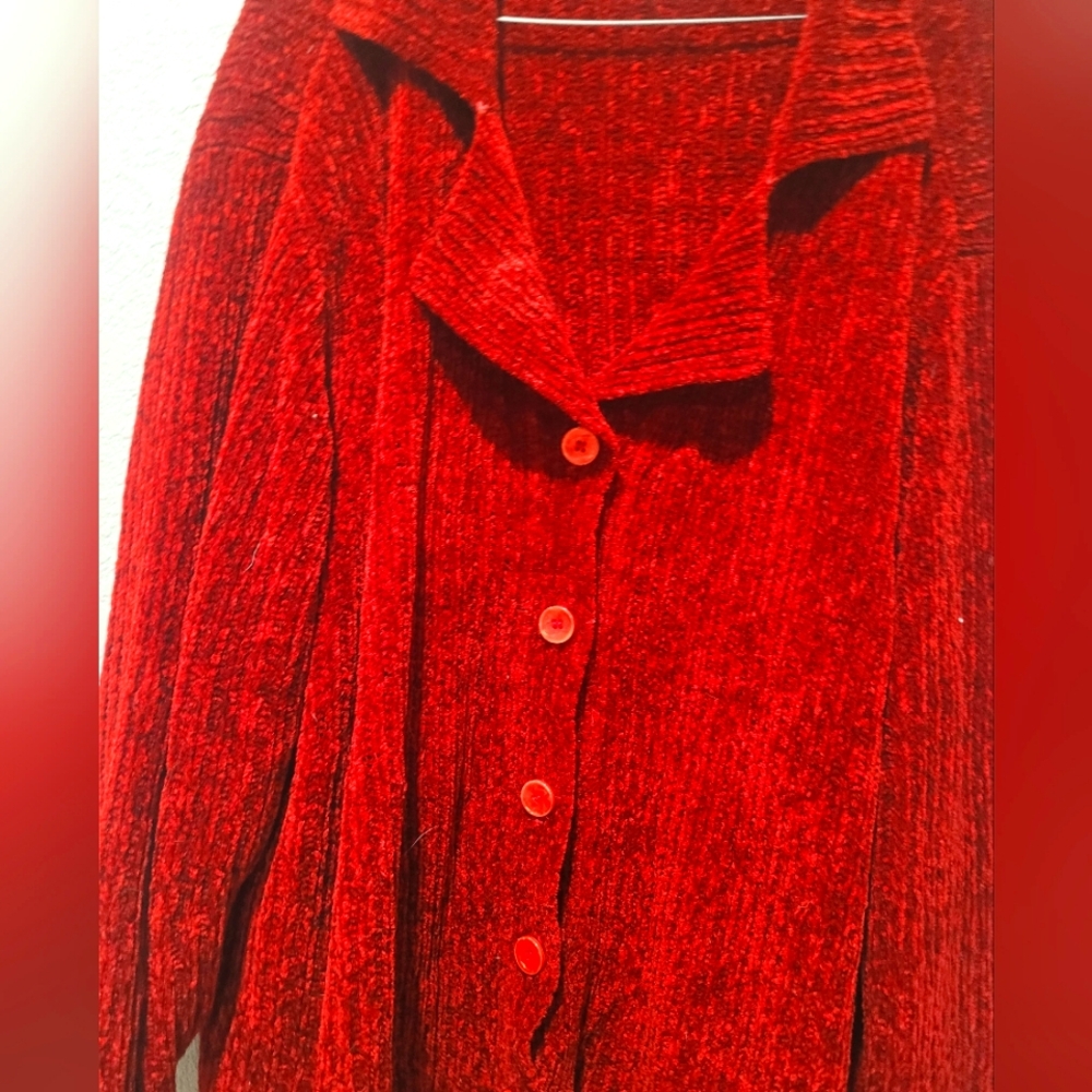 Reflections by Spirgel red sweater